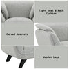 ACME Nayeli Light Gray Boucle Chair Model LV04202
