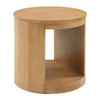 ACME Zoey Oak End Table Model LV04216