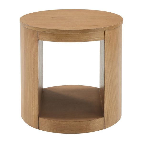 ACME Zoey Oak End Table Model LV04216