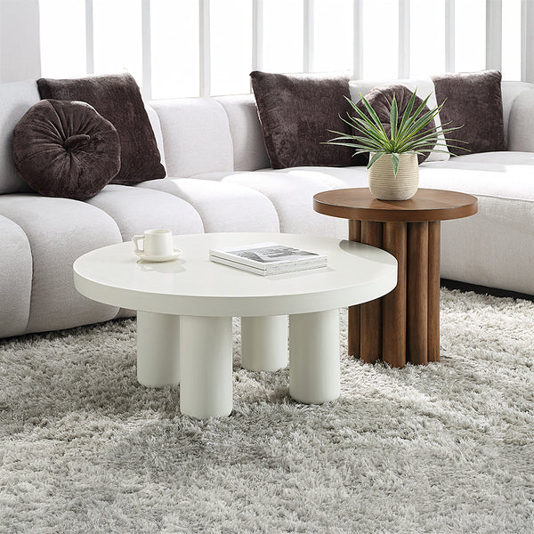 ACME Sanat Brown End Table Model LV04236
