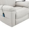 ACME Chriki Beige Polished Microfiber Power Recliner with Lift & Heating & Massage Model LV04271