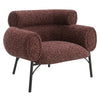 ACME Mardi Maroon Tweed Chair Model LV04292
