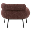 ACME Mardi Maroon Tweed Chair Model LV04292