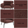 ACME Mardi Maroon Tweed Chair Model LV04292