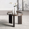 ACME Lakita Blackish Green/ Dark Blond High Gloss & Smoked Oak End Table Model LV04406