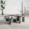 ACME Lakita Blackish Green/ Dark Blond High Gloss & Smoked Oak End Table Model LV04406