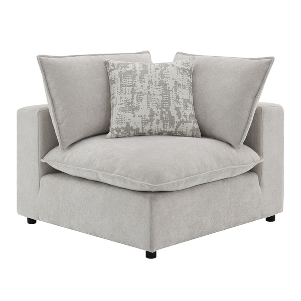 ACME Marisa Beige Boucle Modular Wedge with Pillow Model LV04412