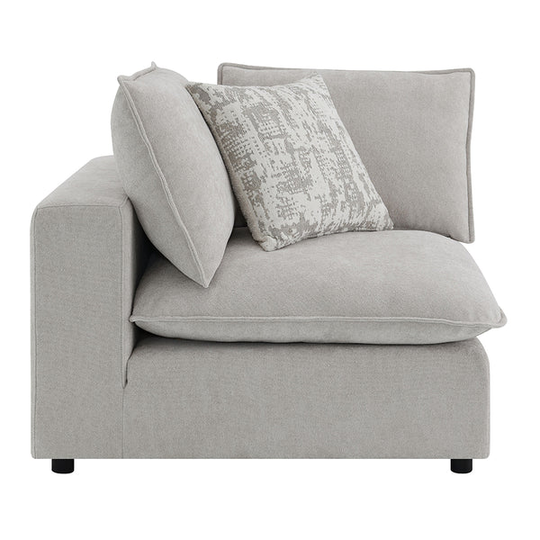 ACME Marisa Beige Boucle Modular Wedge with Pillow Model LV04412