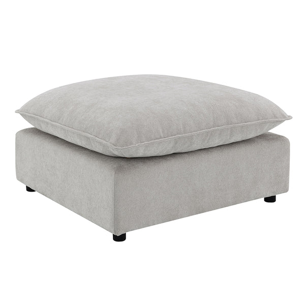 ACME Marisa Beige Boucle Modular Ottoman Model LV04414
