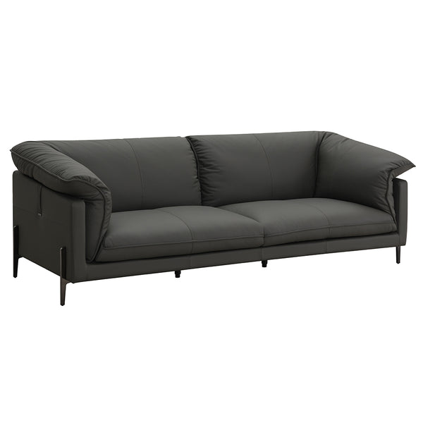 ACME Tadi Black Top Grain Leather Sofa Model LV04510
