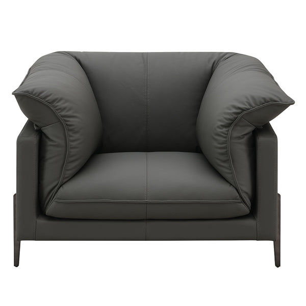 ACME Tadi Black Top Grain Leather Chair Model LV04512