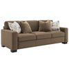ACME Darya Brown Suede Fabric Sofa with 4 Pillows Model LV04530