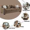 ACME Darya Brown Suede Fabric Sofa with 4 Pillows Model LV04530