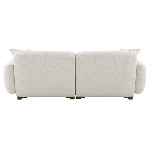 ACME Darius Beige Boucle Sofa with 2 Pillows Model LV04540