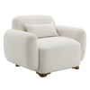 ACME Darius Beige Boucle Chair with Pillow Model LV04542