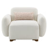ACME Darius Beige Boucle Chair with Pillow Model LV04542