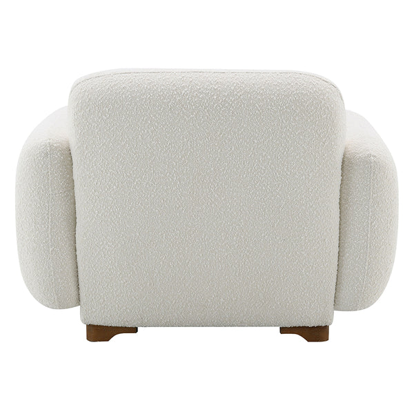ACME Darius Beige Boucle Chair with Pillow Model LV04542