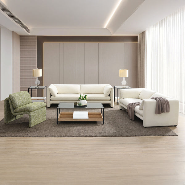 ACME Jaeda Beige Linen Sofa Model LV04550