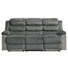 ACME Lesley Gray Corduroy & Velvet Motion Sofa Model LV04620