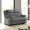 ACME Lesley Gray Corduroy & Velvet Motion Loveseat Model LV04621
