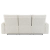 ACME Lalisa Cream Chenille Power Motion Sofa with USB Port Model LV04780