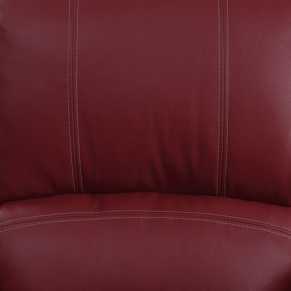 ACME Zuriel Red Synthetic Leather Motion Rocker Recliner Model LV52152