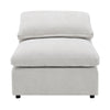 ACME Naveen Ivory Linen Modular Armless Chair Model LV55130