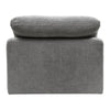 ACME Naveen Gray Linen Modular Armless Chair Model LV55140