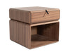 Modrest Maceo Modern End Table Model VGBB-BOX300-WAL