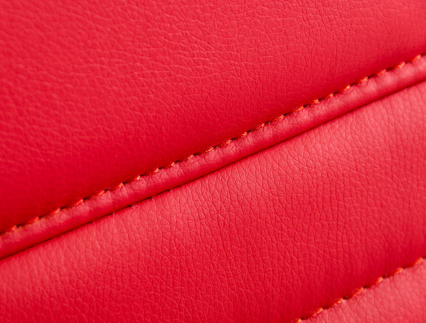 Madison Modern Red Leatherette Office Chair