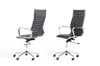Madison Modern Black Leatherette Office Chair