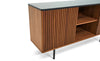Maggie Modern Walnut and Grey Buffet