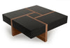 Modrest Makai Modern Black & Walnut Coffee Table Model VGBBLE624E-BLK