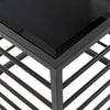 Modrest Malvo Modern Black & Glass End Table Model VGODLZ-215E-BLK-ET