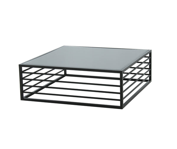 Modrest Malvo Modern Black & Glass Coffee Table Model VGODLZ-215RC-BLK-CT