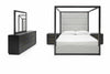 Modrest Manhattan Contemporary Canopy Grey Bedroom Set Queen Model VGMA-BR-127-SET-Q