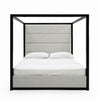 Modrest Manhattan Contemporary Canopy Grey BedModel VGMA-BR-127-BED