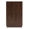 Modrest Manhattan Contemporary Brown Oak And Gold DresserModel VGMA-BR-127-DRS-CRY