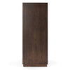 Manhattan Contemporary Brown Oak and Gold Chest