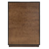 Modrest Manhattan Contemporary Brown Oak And Gold Chest Model VGMA-BR-127-CST-CRY