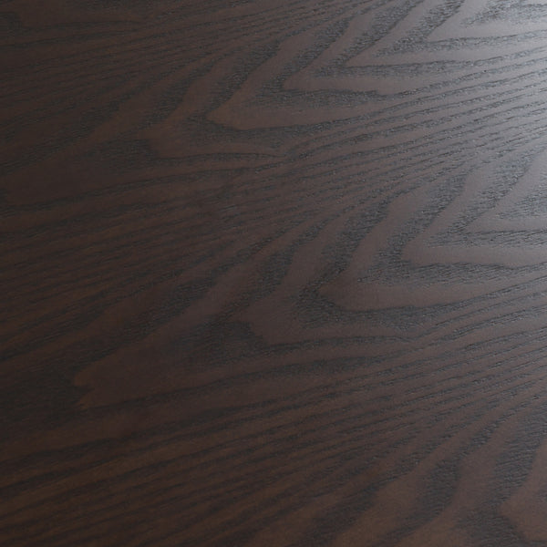 Manhattan Contemporary Brown Oak and Gold Chest