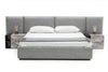 Nova Domus Maranello Queen Modern Grey Bed Model VGMAMQT-S25-BR-121-GRY-BED-Q