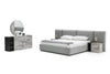 Nova Domus Maranello Modern Grey Bed Set Model VGMABR-121-GRY-BED-SET