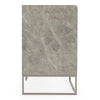 Marbella Italian Modern Grey Marble Dresser