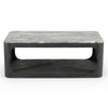 Modrest Marco Modern Black & White Granite Coffee Table Model VGNR-NI90022