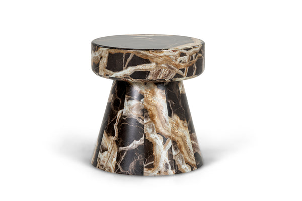 Modrest Marlow Modern Faux Marble End Table Set Model VGGM-ET-1750