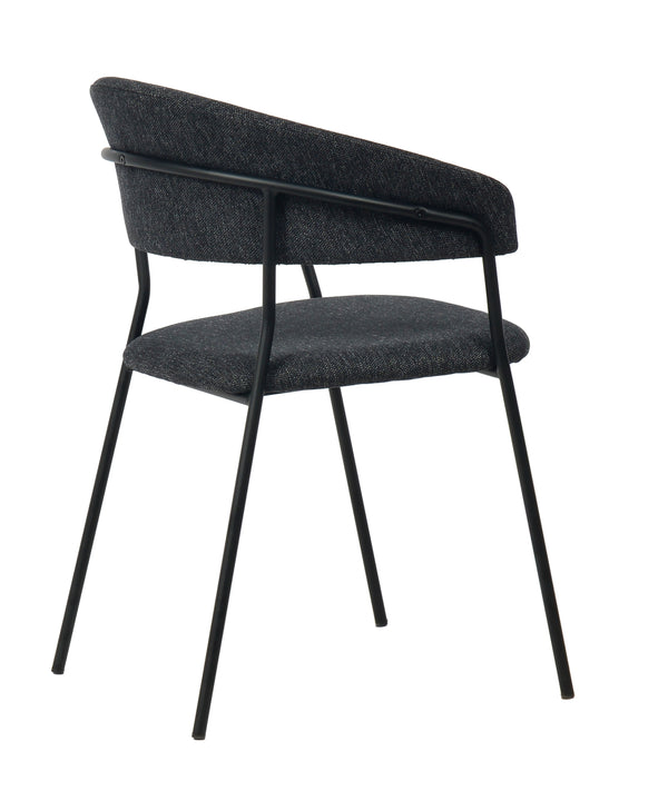 Modrest Marlynn Modern Dark Grey Dining Chair Set Of 2 Model VGFH-129571-GB-DC