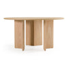 Masuda Modern Natural Ash Round Dining Table