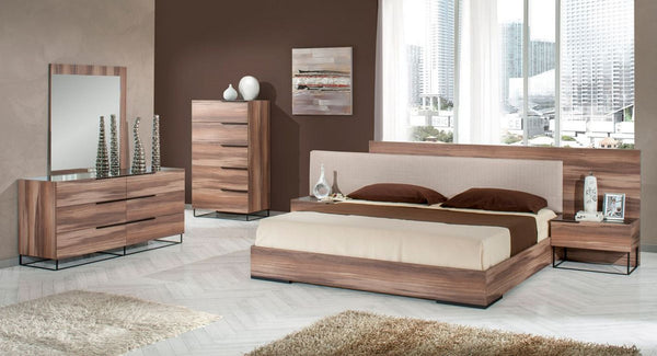Matteo Modern Italian Walnut Dresser