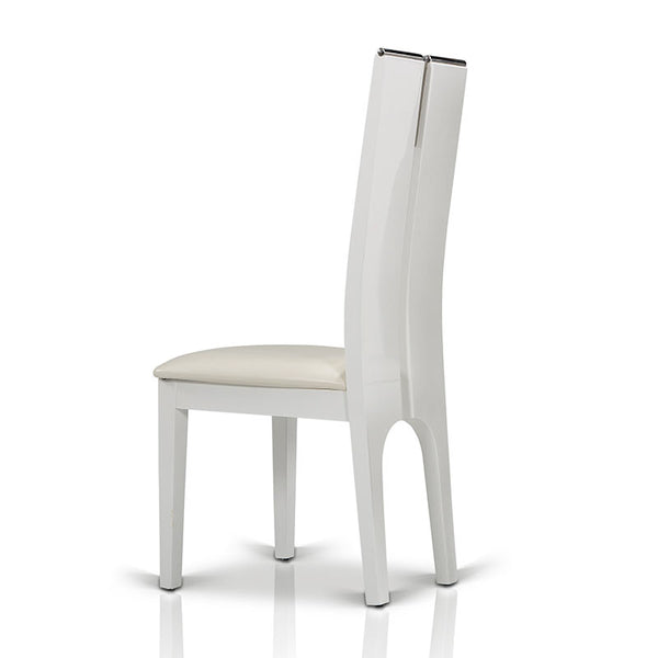 Maxi White Gloss Chair (Set Of 2) Model VGGUJK414SCH-WHT